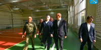 Губернатор Ленинградской области Александр Дрозденко поблагодарил от имени всего региона личный состав 6-ой армии ПВО - Киришский район